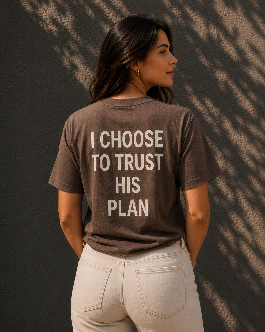 I choose to trust his plan