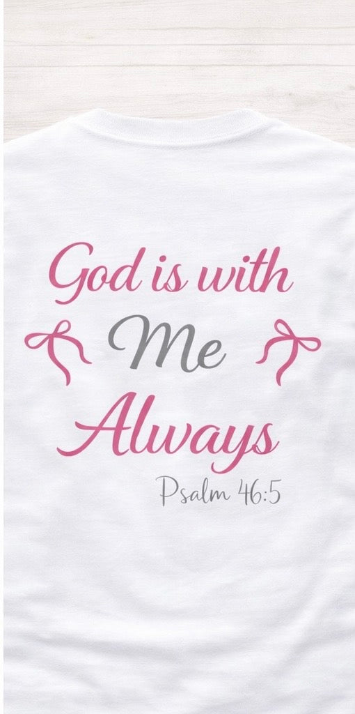 God is with me