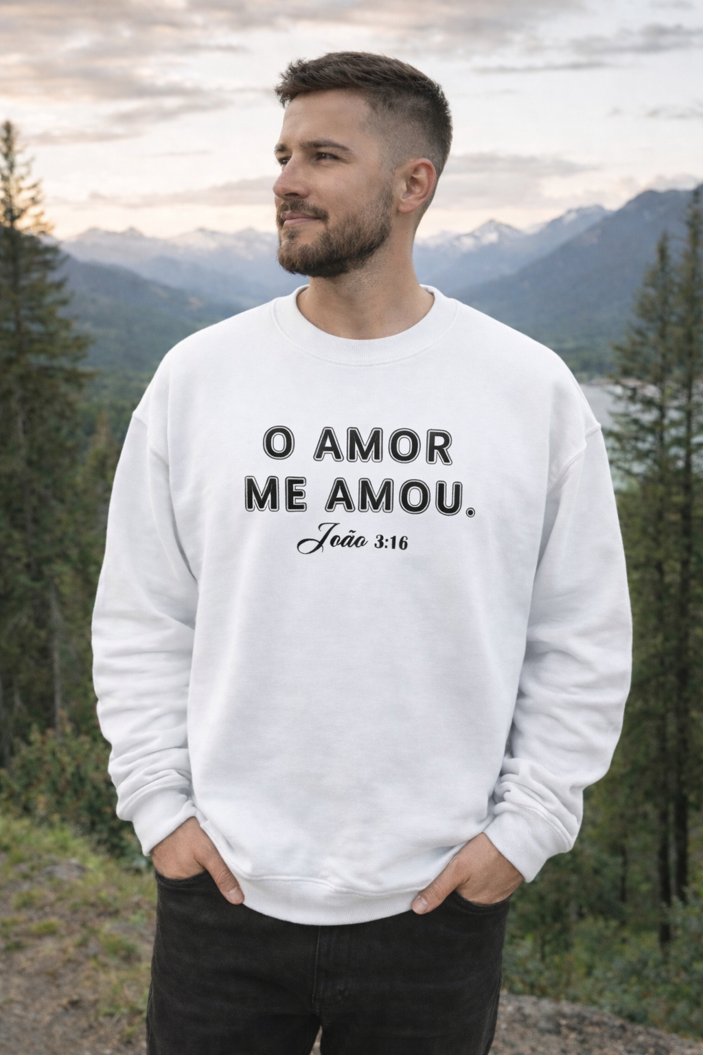 He loves me, means sweatshirt